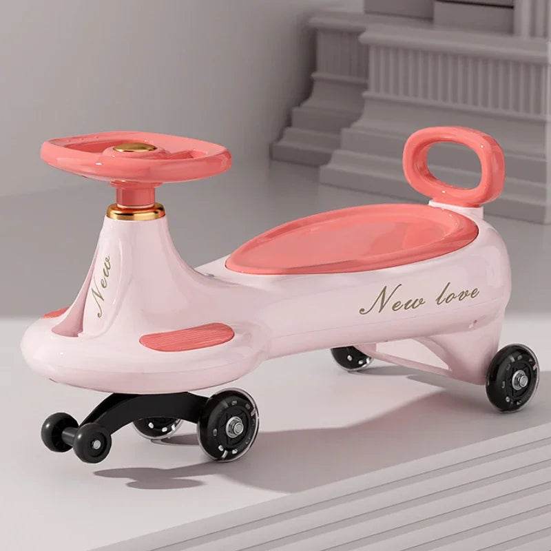 Fun Wiggle Car Ride On Toy With Music And Lights For Kids - ToylandEU