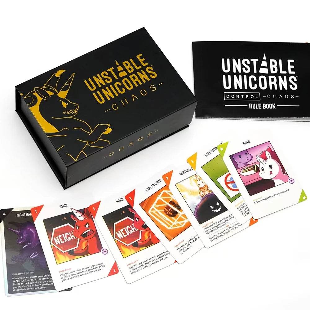 Fun and Engaging Board Game Expansion for Family Game Nights with Unique Control and Chaos Mechanics - ToylandEU