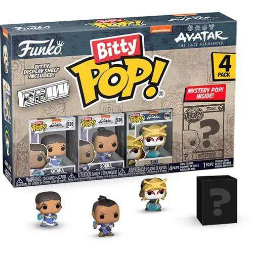 Funko Avatar: The Last Airbender Bitty Pop! Mini-Figure 4-Pack - Select Set(s) - ToyShnip
