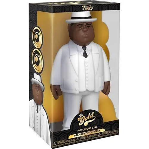 Funko Biggie Smalls White Suit 12-Inch Gold Vinyl Figure - ToylandEU