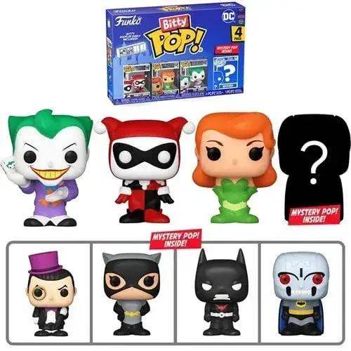 Funko Batman Bitty Pop 1966 4 Pack Collectible Figure Set - ToylandEU