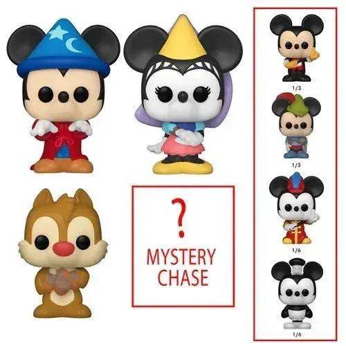 Disney Bitty Pop Mini Figures 4-Pack With Mystery Chase Figure - ToylandEU