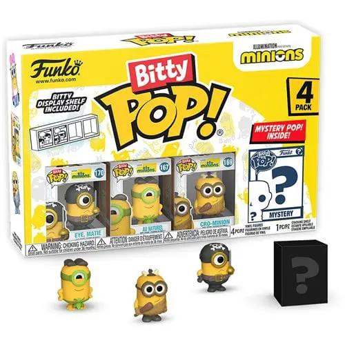 Funko Bitty Pop! Minions Mini-Figure 4-Pack - Select Set(s) - ToyShnip