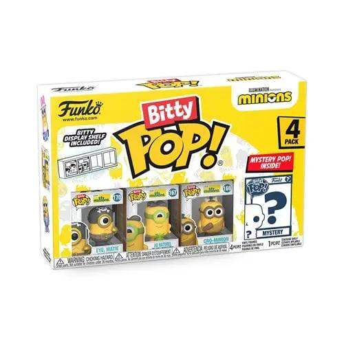Funko Bitty Pop! Minions Mini-Figure 4-Pack - Select Set(s) - ToyShnip