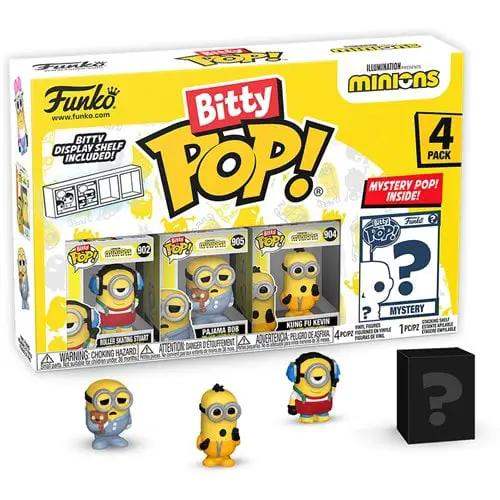 Funko Bitty Pop! Minions Mini-Figure 4-Pack - Select Set(s) - ToyShnip