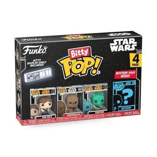 Star Wars Bitty Pop Han Solo Mini Figure Set Collection - ToylandEU