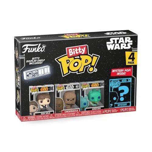  Star Wars Bitty Pop Han Solo Mini Figure Set 4 Pack Chase -  ToylandEU™