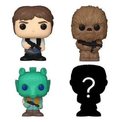  Star Wars Bitty Pop Han Solo Mini Figure Set 4 Pack Chase -  ToylandEU™