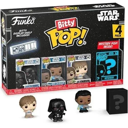 Funko Bitty Pop! Star Wars Mini-Figure 4-Pack - Select Figure(s) - ToylandEU