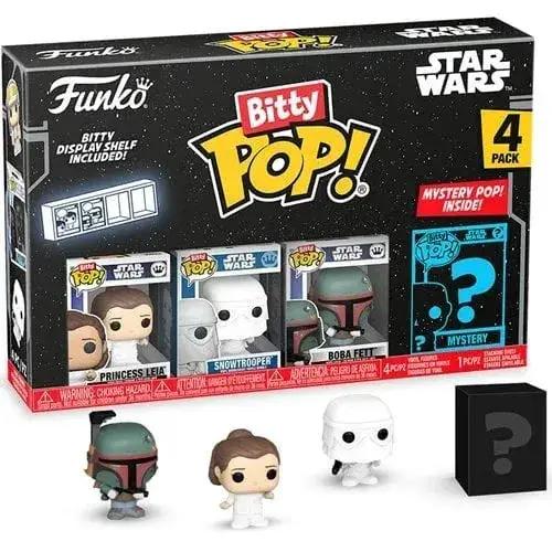 Funko Bitty Pop! Star Wars Mini-Figure 4-Pack - Select Figure(s) - ToylandEU