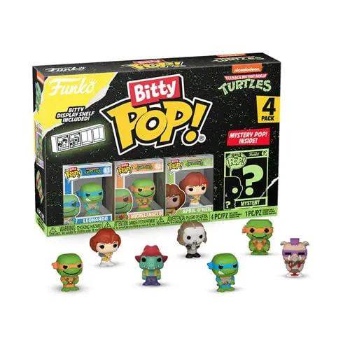 Funko Bitty Pop! Teenage Mutant Ninja Turtles Comics Mini-Figure 4-Pack - Select Set(s) - ToyShnip