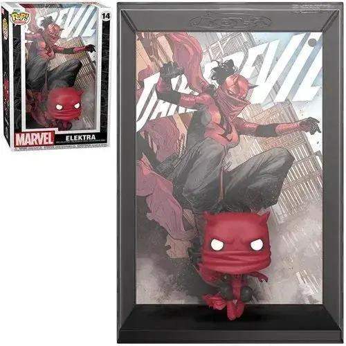 Funko Daredevil Elektra Pop Comic Cover Figure With Protector Case - ToylandEU