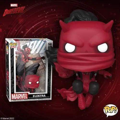 Funko Daredevil Elektra Pop Comic Cover Figure With Protector Case - ToylandEU