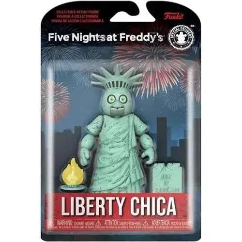 Five Nights At Freddy's Dreadbear Liberty Chica 5-Inch Articulated Figure - ToylandEU