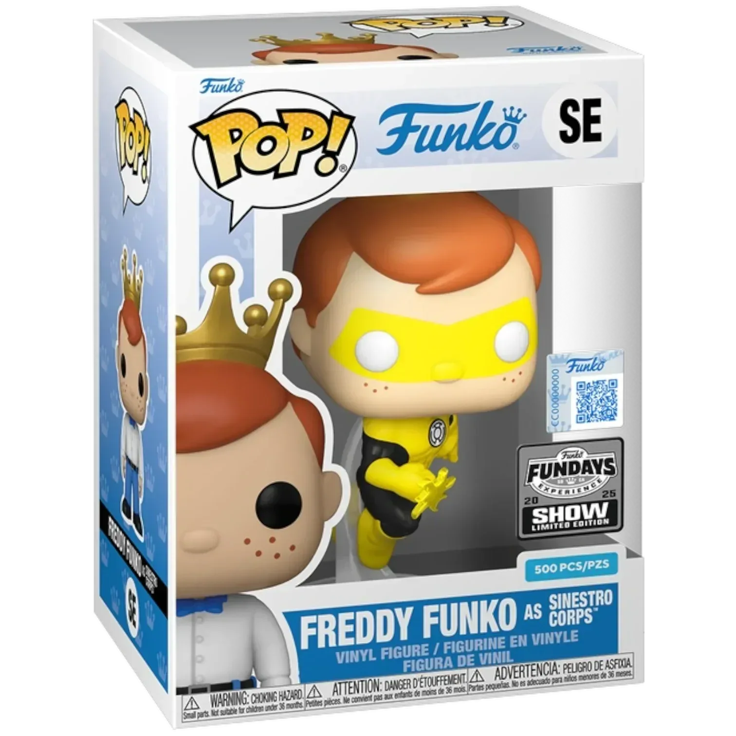 Funko Pop DC Freddy Funko Sinestro Corps LE500 Limited - ToylandEU