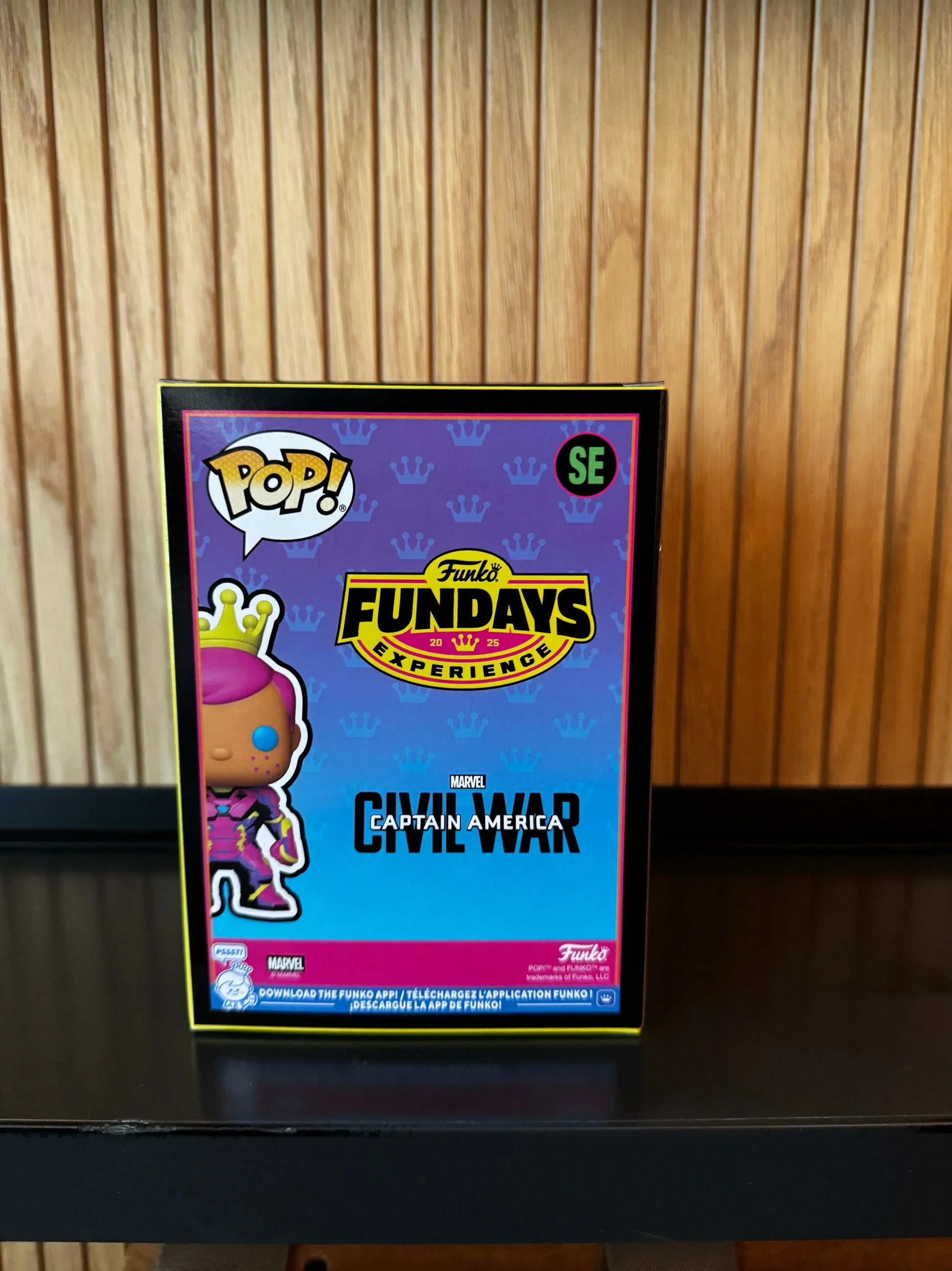 Funko Pop Freddy Funko As Iron Man Blacklight LE500 - ToylandEU