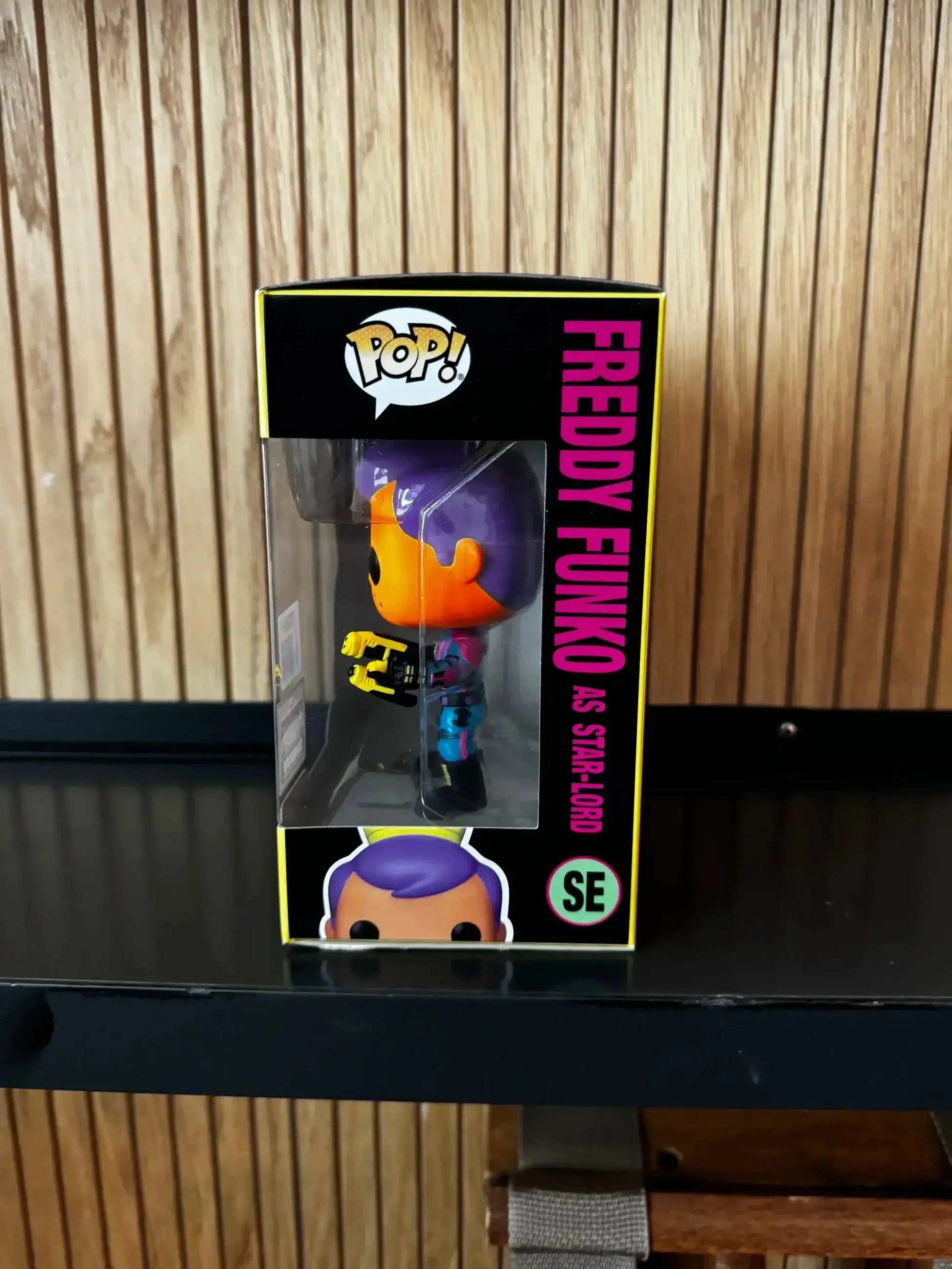 Funko Pop Star Lord Blacklight Marvel Collectible LE250 - ToylandEU