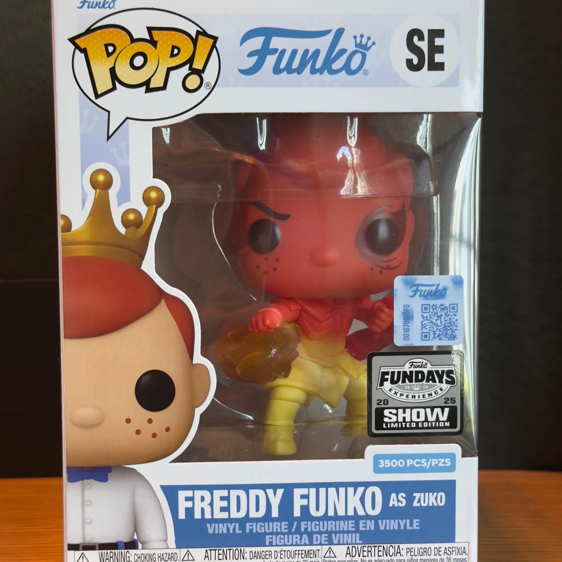 Funko Fundays Experience 2025: Pop! Originals Nickelodeon's Avatar the Last Airbender Freddy Funko as Zuko () LE3500 - ToylandEU