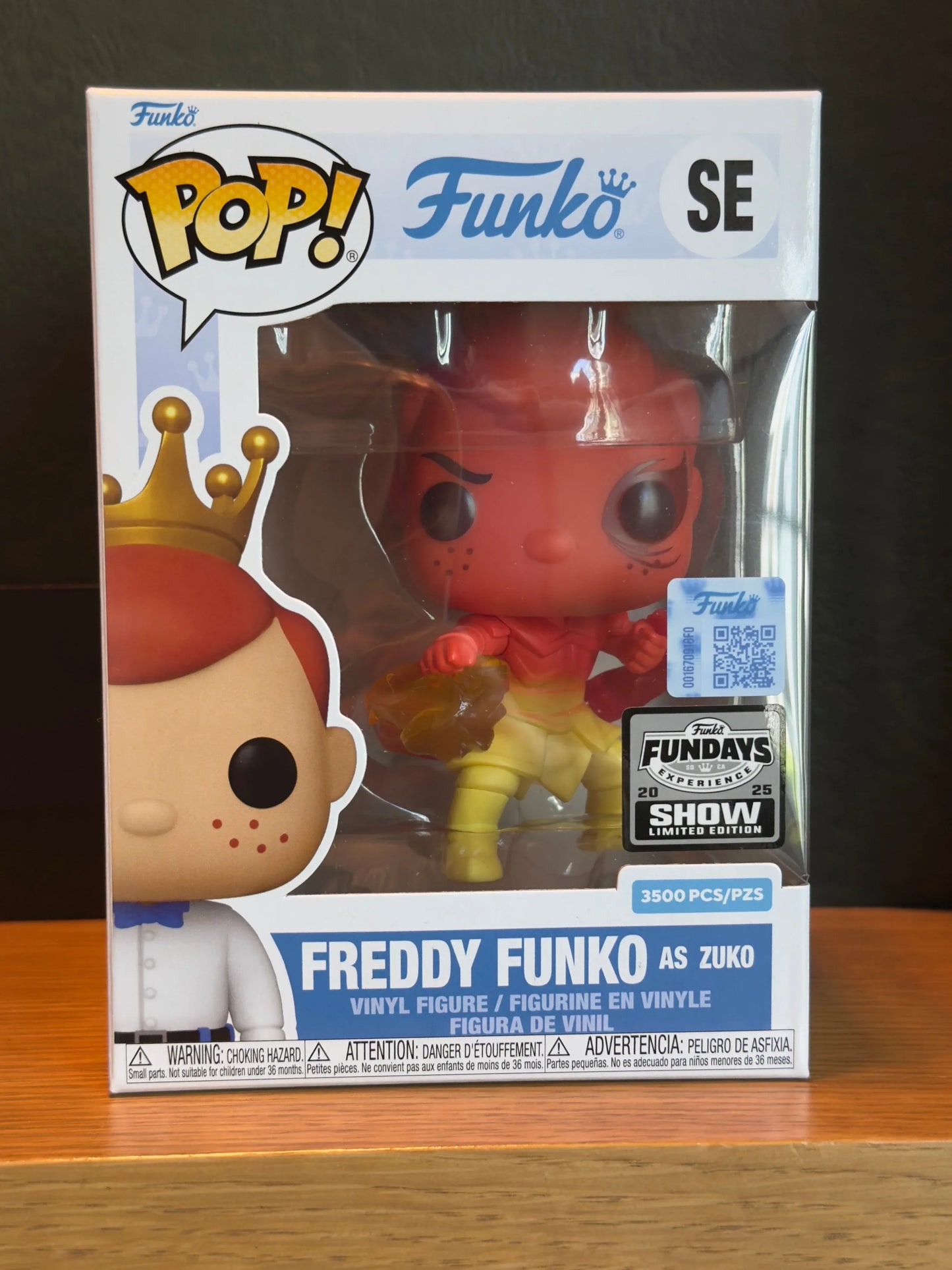 Funko Fundays Experience 2025: Pop! Originals Nickelodeon's Avatar the Last Airbender Freddy Funko as Zuko () LE3500 - ToylandEU