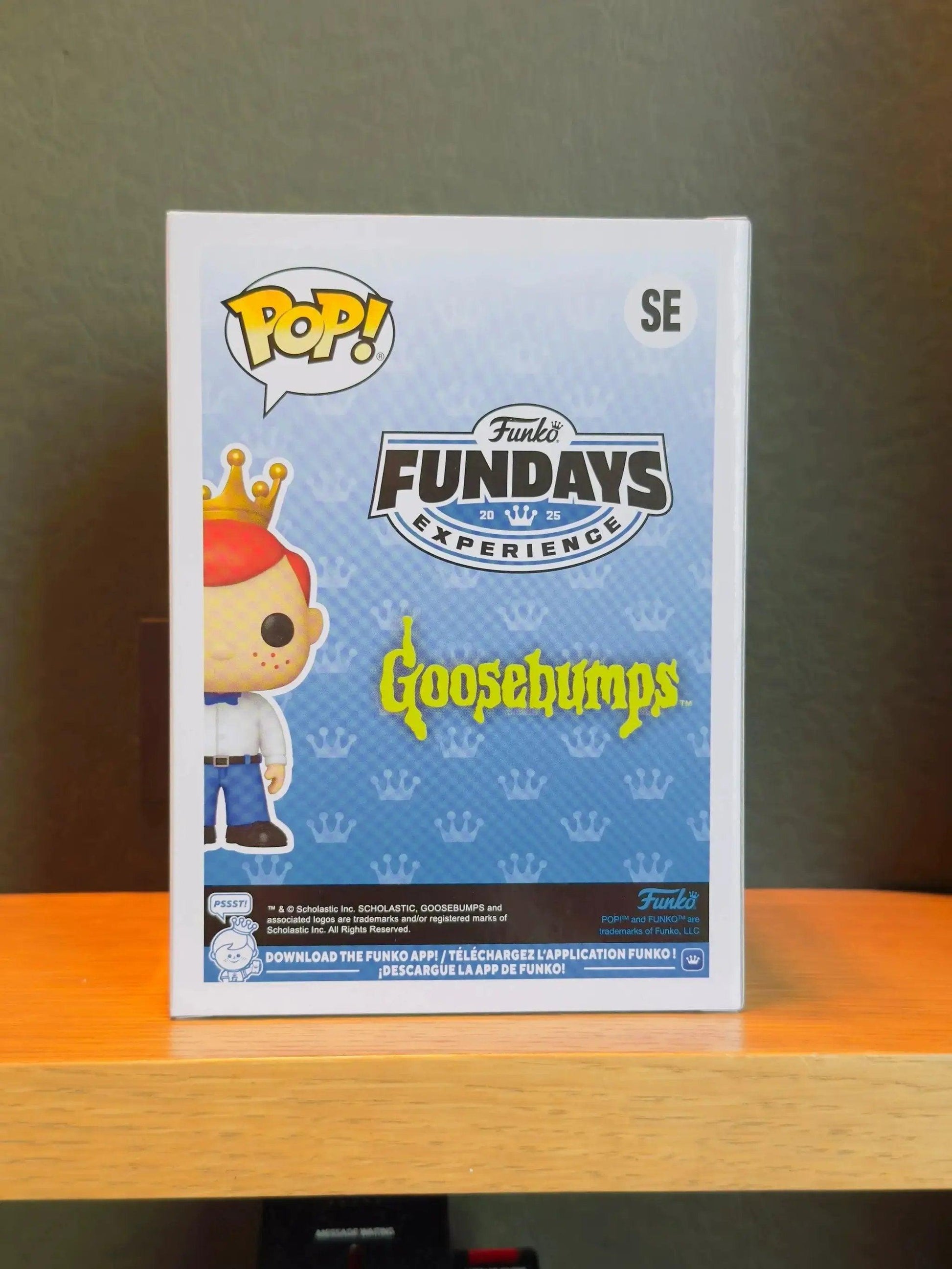  Funko Fundays Experience 2025: Pop! Originals R.L. STINE Freddy Funko as Night of the Living Dummy (Glow in the Dark) LE500 -  ToylandEU™