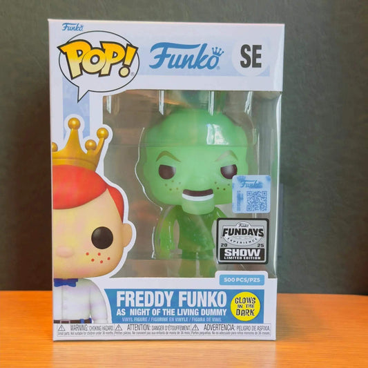  Funko Fundays Experience 2025: Pop! Originals R.L. STINE Freddy Funko as Night of the Living Dummy (Glow in the Dark) LE500 -  ToylandEU™