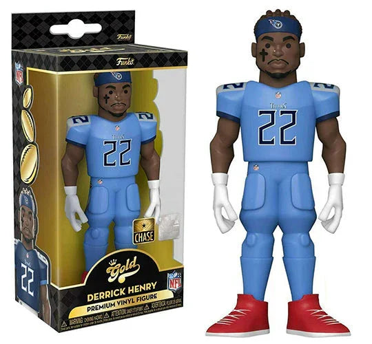 Funko Gold Series 5" Derrick Henry (Blue, NFL) **Chase** - ToylandEU