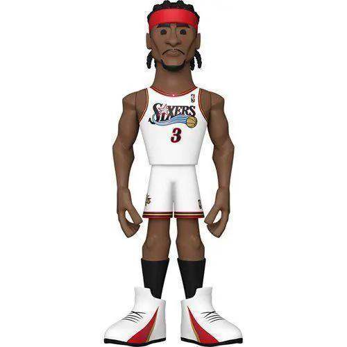 NBA Legends Gold Vinyl Figure Allen Iverson Limited Edition - ToylandEU