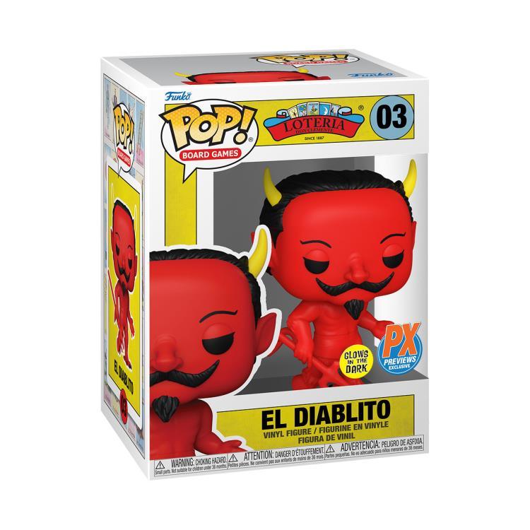 Funko POP Loteria El Diablito Glow In The Dark|PXExclusive|Toylandeu™