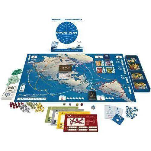 Pan Am Airline Strategy Board Game Build Fleets And Airports - ToylandEU