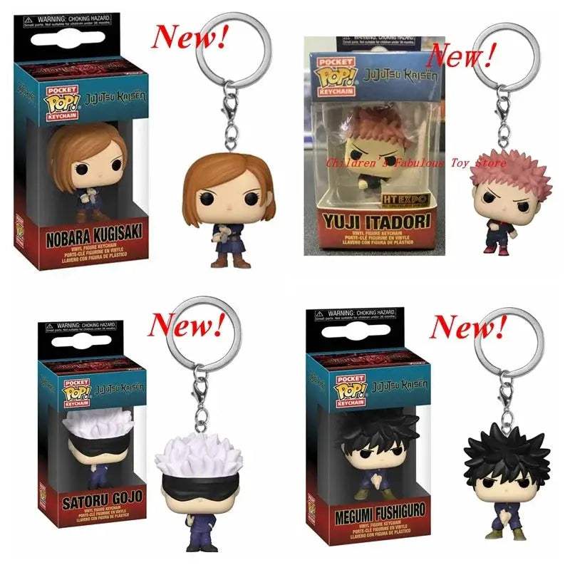 Funko Pocket Keychain Jujutsu Kaisen Collectible Figures - ToylandEU