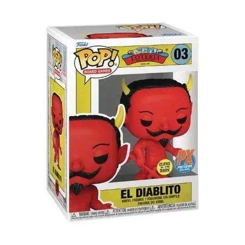 Funko Pop Loteria El Diablito Glow-In-The-Dark Vinyl Figure Previews Exclusive - ToylandEU
