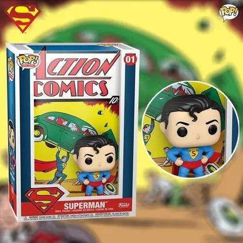 Funko Pop! #1 Superman Comic Cover Figure with Case - ToyShnip