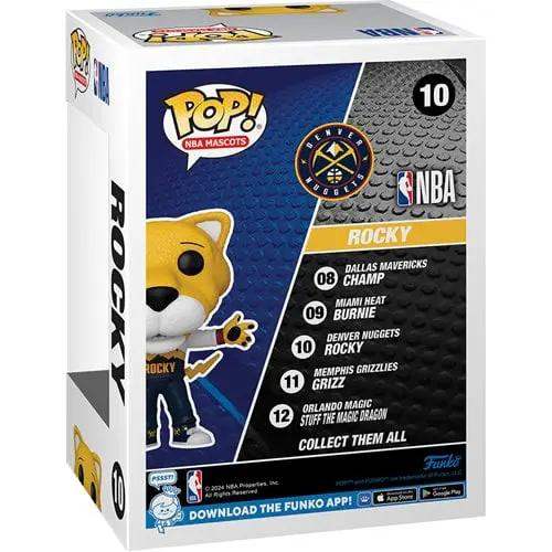 Funko Pop! 10 NBA Mascots - Denver Nuggets - Rocky Vinyl Figure - ToyShnip