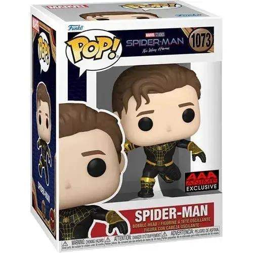 Funko Pop Spiderman No Way Home Unmasked Black Suit Exclusive - ToylandEU