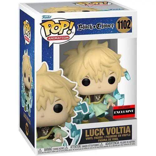 Funko Pop Luck Voltia Vinyl Figure Black Clover AAA Exclusive - ToylandEU