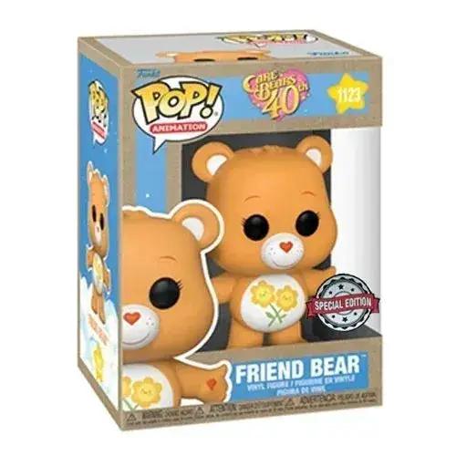 Funko Pop! 1123 Care Bears 40th Anniversary Friend Bear Vinyl Figure - Special Edition - ToylandEU