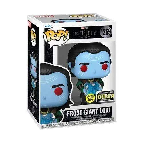 Funko Pop Loki Glow-in-the-Dark Marvel Figure Entertainment Earth Exclusive - ToylandEU
