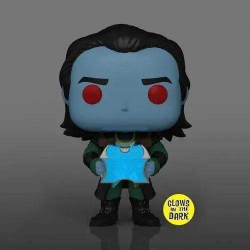 Funko Pop Loki Glow-in-the-Dark Marvel Figure Entertainment Earth Exclusive - ToylandEU