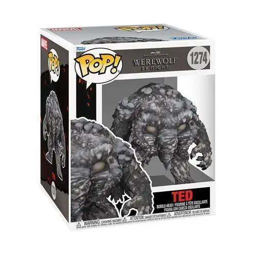 Funko Pop! 1274 - Marvel Werewolf by Night - Ted Vinyl Figure - Super Size - ToyShnip
