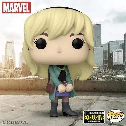 Funko Pop Marvel Gwen Stacy Vinyl Figure Entertainment Earth Exclusive - ToylandEU