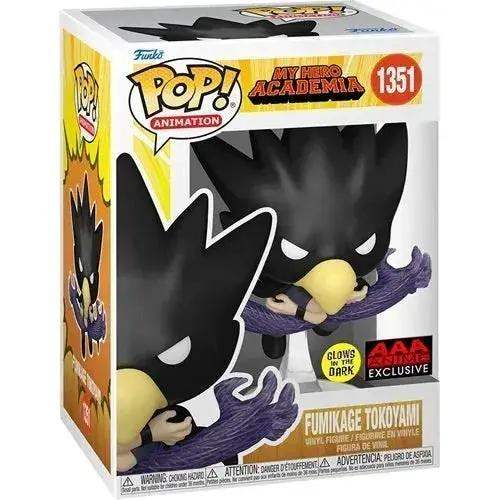 Funko Pop My Hero Academia Tokoyami Glow In Dark Exclusive - ToylandEU