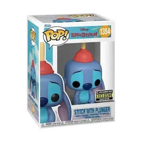 Funko Pop! 1354 Disney - Lilo & Stitch - Stitch with Plunger Vinyl Figure - Entertainment Earth Exclusive - ToylandEU
