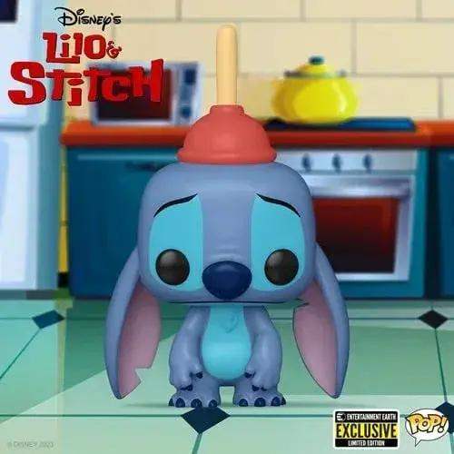 Funko Pop! 1354 Disney - Lilo & Stitch - Stitch with Plunger Vinyl Figure - Entertainment Earth Exclusive - ToylandEU