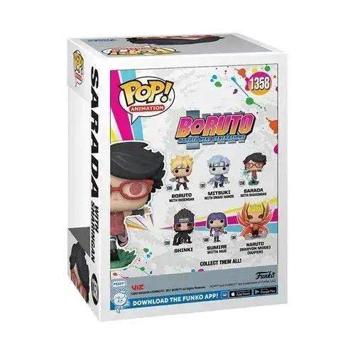 Funko Pop Boruto Sarada With Sharingan Glow In The Dark - ToylandEU
