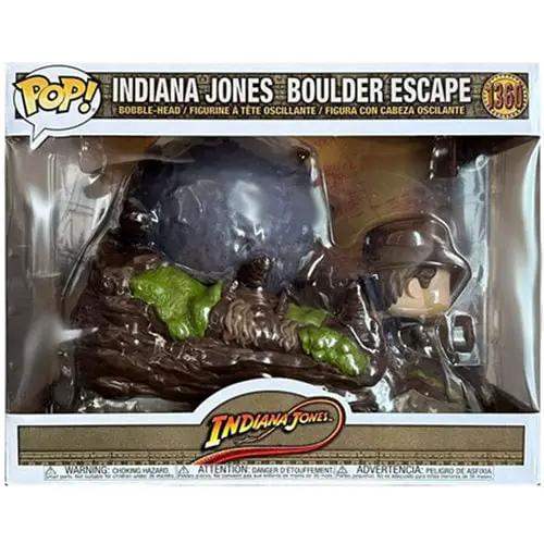 Funko Pop! 1360 Indiana Jones and Raiders of the Lost Ark Boulder Escape Moment - ToyShnip