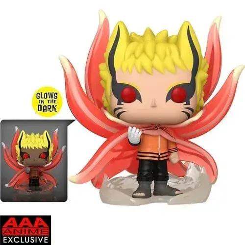 Funko Pop! 1361 Animation - Boruto - Naruto Baryon Mode Glow-in-the-Dark Super 6-Inch Vinyl Figure - AAA Exclusive - ToylandEU