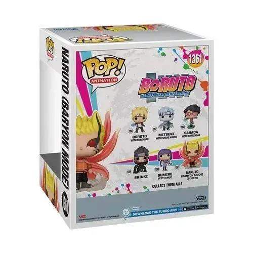 Funko Pop! 1361 Animation - Boruto - Naruto Baryon Mode Glow-in-the-Dark Super 6-Inch Vinyl Figure - AAA Exclusive - ToylandEU