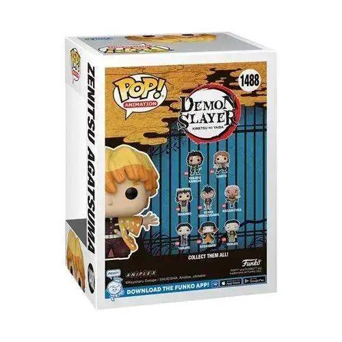 Funko Pop! 1488 - Demon Slayer - Zenitsu Agatsuma Vinyl Figure - Entertainment Earth Exclusive - ToylandEU
