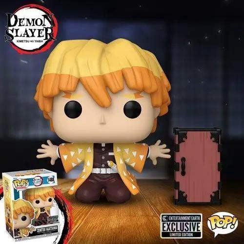 Funko Pop! 1488 - Demon Slayer - Zenitsu Agatsuma Vinyl Figure - Entertainment Earth Exclusive - ToylandEU