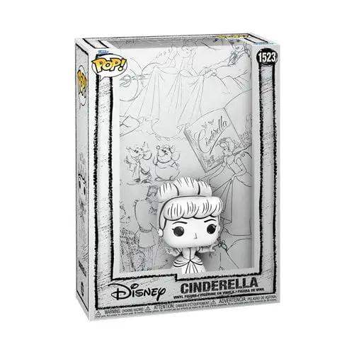 Funko Pop! #1523 Disney Sketched Cinderella Cover Art Figure with Case - ToyShnip